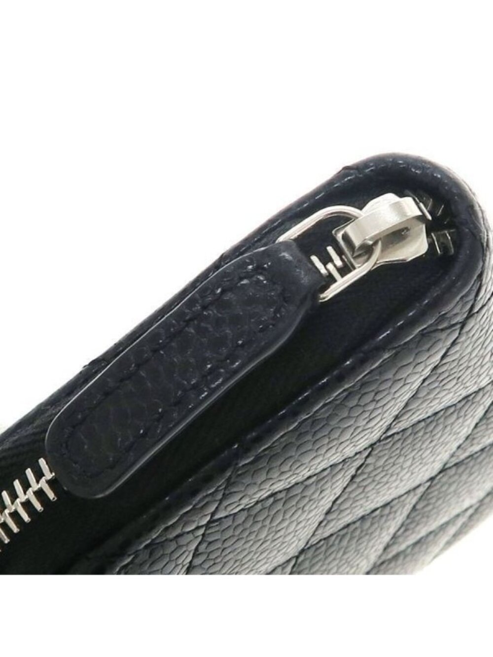Chanel Quilted Caviar Coin Case - Picture 4 of 9